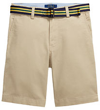 Polo Ralph Lauren Shorts - Bedford - Khaki m. Bælte