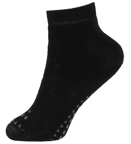GoBabyGo Skridsikre Strømper - 4-Pak - Grey/Sand/Black