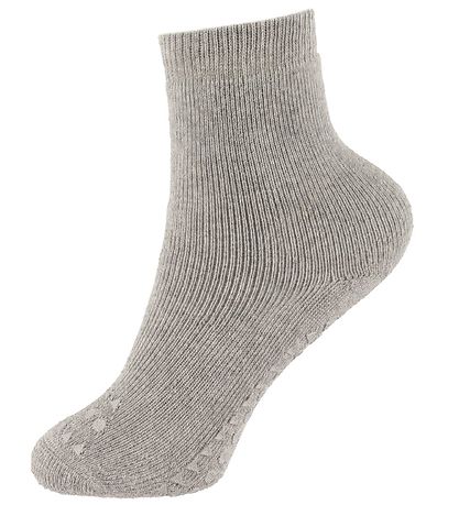 GoBabyGo Skridsikre Strømper - 4-Pak - Grey/Sand/Black