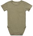 Petit by Sofie Schnoor Body k/æ - Rib - Dusty Green