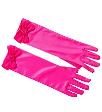 Great Pretenders Udklædning - Prinsessehandsker - Dark Pink