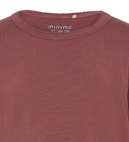 Minymo Bluse - Bambus - Rose Brown