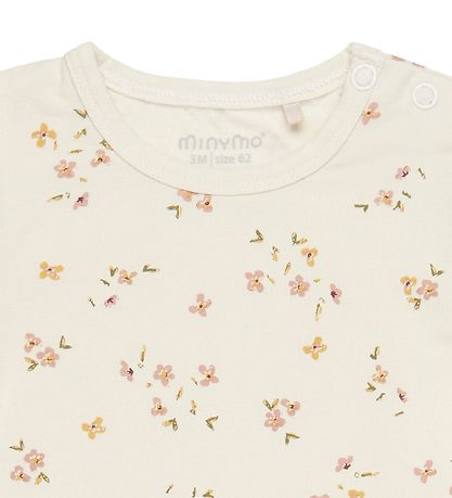 Minymo Body k/æ - Bambus - Veiled Rose Flower