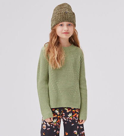 Molo Bluse - Strik - Gillis - Vintage Green