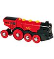 BRIO World Stort Rødt Lokomotiv 33592