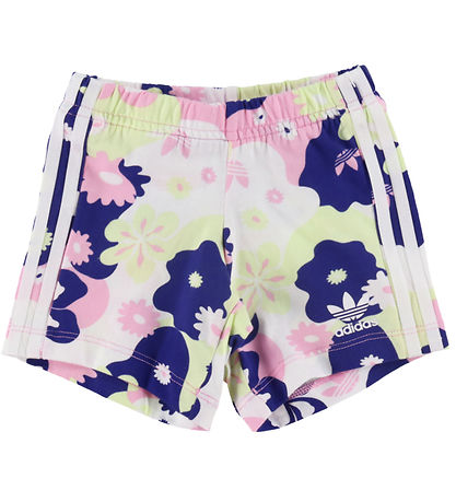 adidas Originals Shortssæt - Flower Print - True Pink