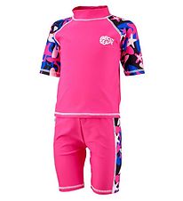 BECO Badetøj - Badebluse/Badebukser - UV50+ - Pink