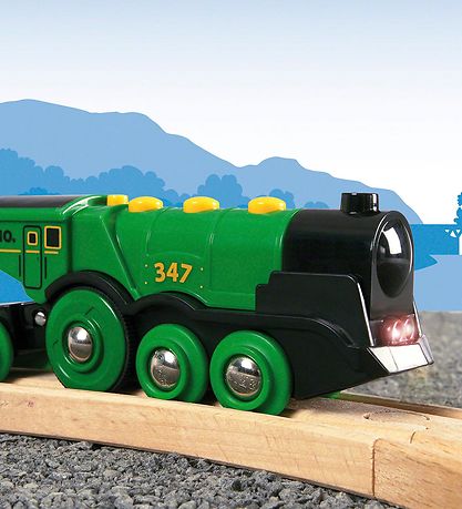 BRIO World Stort Grønt Lokomotiv 33593