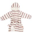 Done By Deer Badekåbe - Stripes - Powder