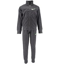 Nike Træningssæt - Cardigan/Bukser - My First - Carbon Heather