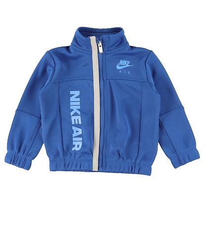 Nike Træningssæt- Cardigan/Bukser - Air - Marina Blue