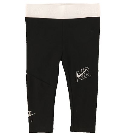Nike Sæt - Hættetrøje/Leggings - Air - Sort