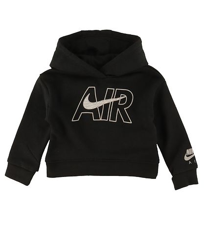 Nike Sæt - Hættetrøje/Leggings - Air - Sort