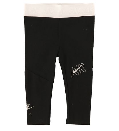 Nike Sæt - Hættetrøje/Leggings - Air - Sort