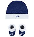 Nike Sæt - Hue/Strømper - Futura - Blue Void