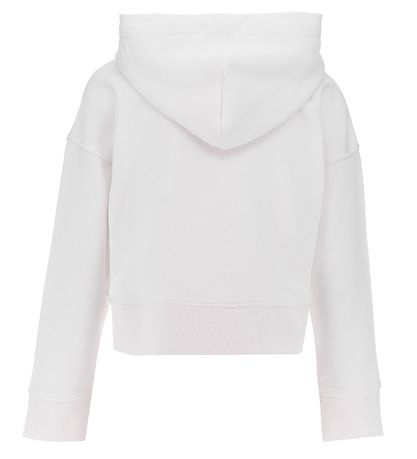 GANT Hættetrøje - Contrast Shield - Eggshell