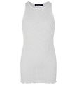 Rosemunde Tanktop - Silke/Bomuld - New White