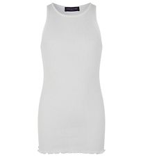 Rosemunde Tanktop - Silke/Bomuld - New White