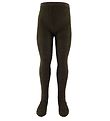 Molo Strømpebukser - Glitter Rib Tights - Deep Oak