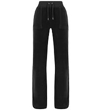 Juicy Couture Velourbukser - Sort