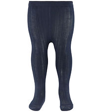 MP Strømpebukser - Rib - Navy