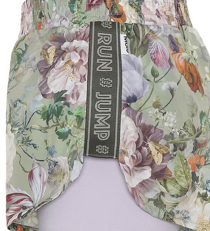 Molo Shorts - Omari - Green Botanic