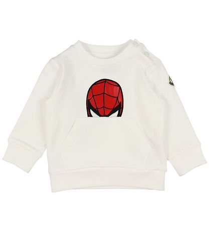 Moncler x Spider-Man Sweatsæt - Hvid m. Spider-Man