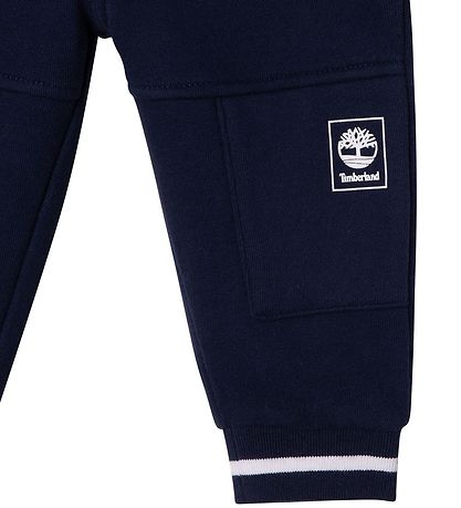 Timberland Sweatpants  - Navy m. Hvid