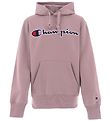 Champion Fashion Hættetrøje - Lavendel m. Logo