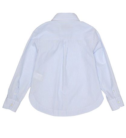 Fendi Kids Skjorte - Blå/Hvidstribet