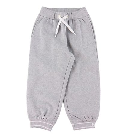 Fendi Sweatpants - Gråmeleret m. Hvid