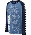 Hummel Bluse - hmlSpace Jam Boys - Blue Horizon m. Snurre Snup