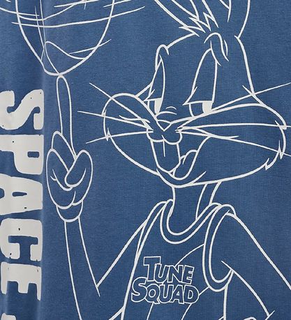 Hummel Bluse - hmlSpace Jam Boys - Blue Horizon m. Snurre Snup
