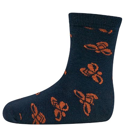Hummel Strømper - 3-pak - HmlAlfie - Navy/Rusty Orange