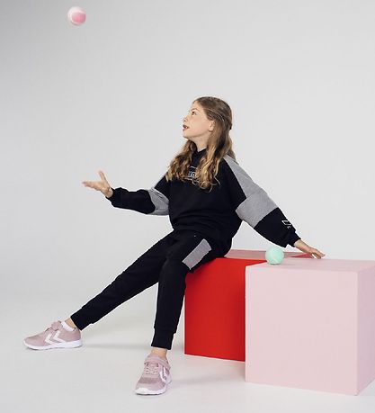 Hummel Hættetrøje - HMLBoxline - Sort
