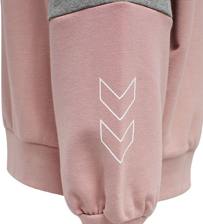 Hummel Hættetrøje - HMLBoxline - Woodrose