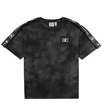 Champion Fashion T-Shirt - Sort m. Logo