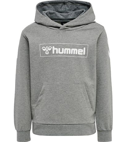 Hummel Hættetrøje - hmlBox - Gråmeleret