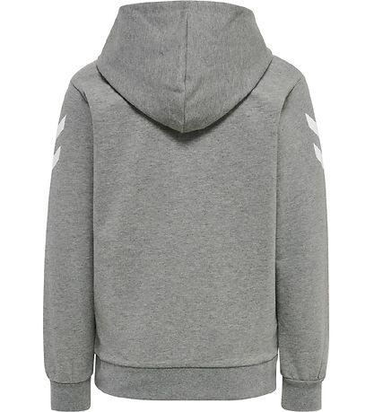Hummel Hættetrøje - hmlBox - Gråmeleret