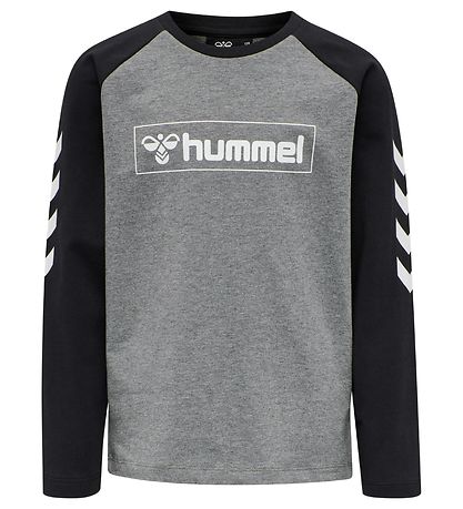 Hummel Bluse - hmlBOX - Sort/Grå