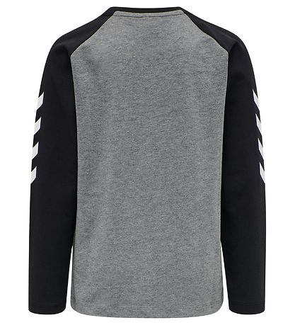 Hummel Bluse - hmlBOX - Sort/Grå