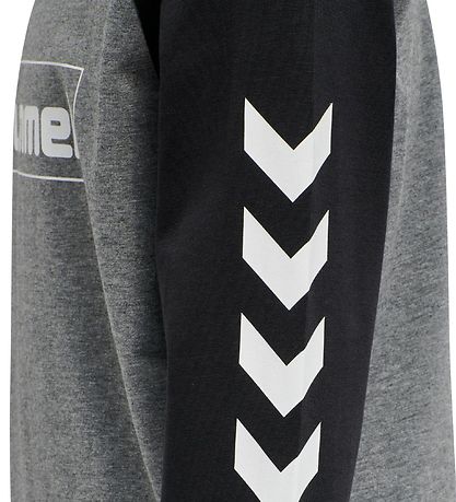 Hummel Bluse - hmlBOX - Sort/Grå