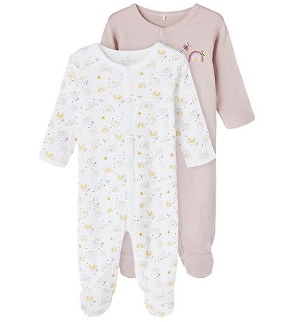 Name It Natdragter - Noos - NbfNightsuit - 2-pak - Violet Ice