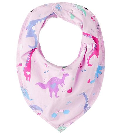Name It Sæt - Body/Bukser/Hue/Hagesmæk - NbfBaba - Fuchsia Purpl
