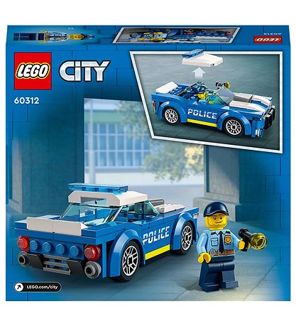 LEGO® City - Politibil 60312 - 94 Dele