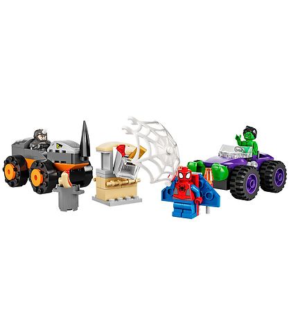 LEGO® Marvel Spider-Man - Hulk Og Rhinos Truck-Kamp 10782 - 110 