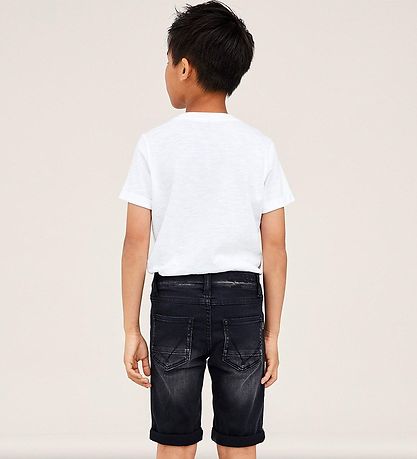 Name It Shorts - Denim - Noos - NkmTheo - Black Denim