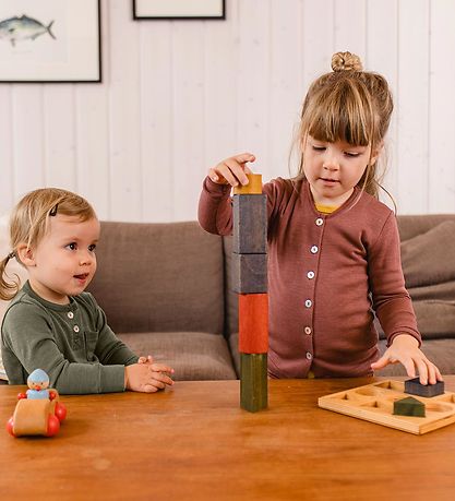 Engel Cardigan - Uld/Silke - Kobber