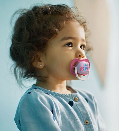 Philips Avent Sutter - 2-pak - Ultra Air - Rosa/Lilla m. Print