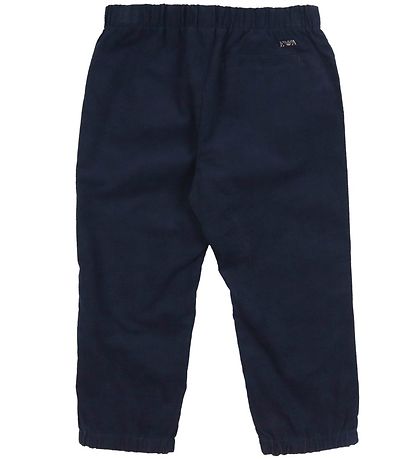 Emporio Armani Fløjlsbukser - Blue Navy